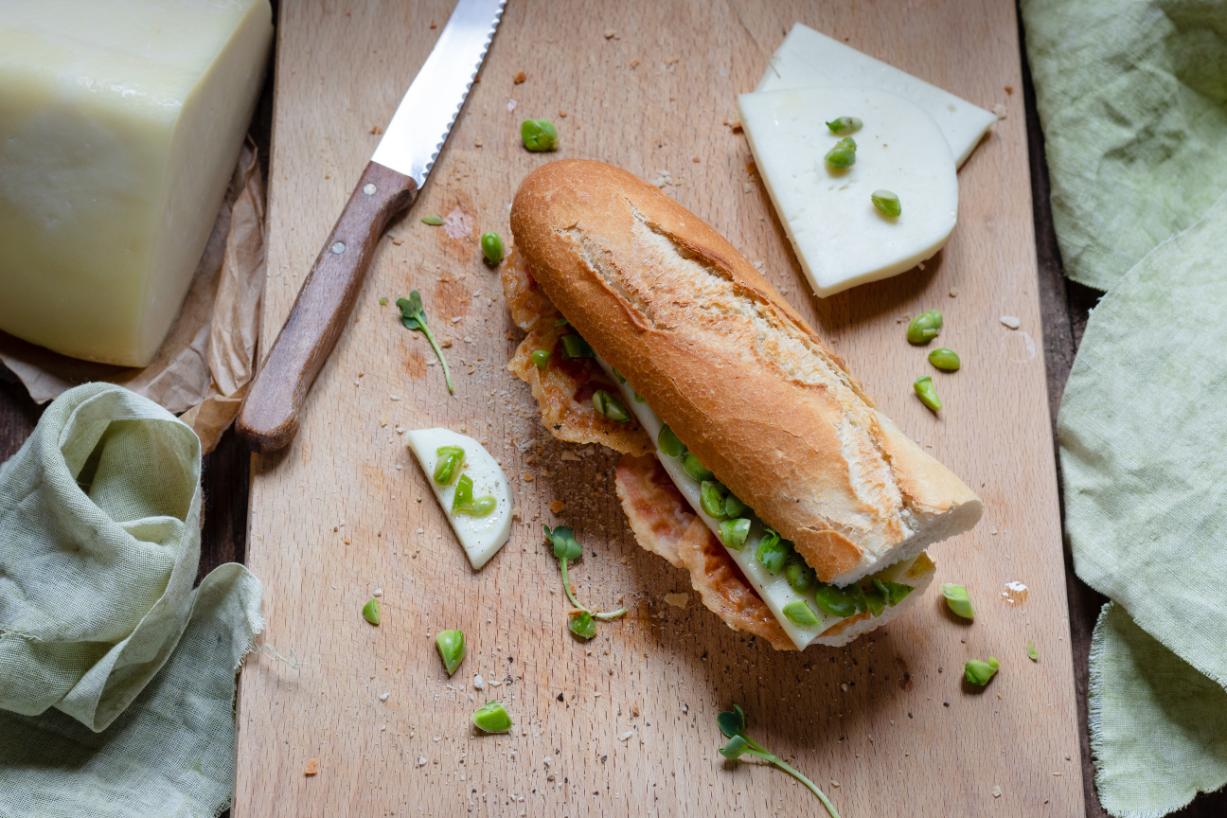 Una baguette che profuma di primavera